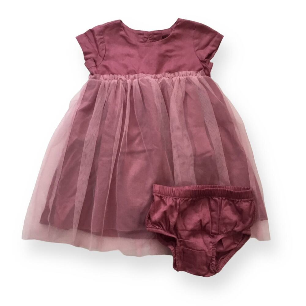 Tea Collection Pink Tulle Dress & Bloomers